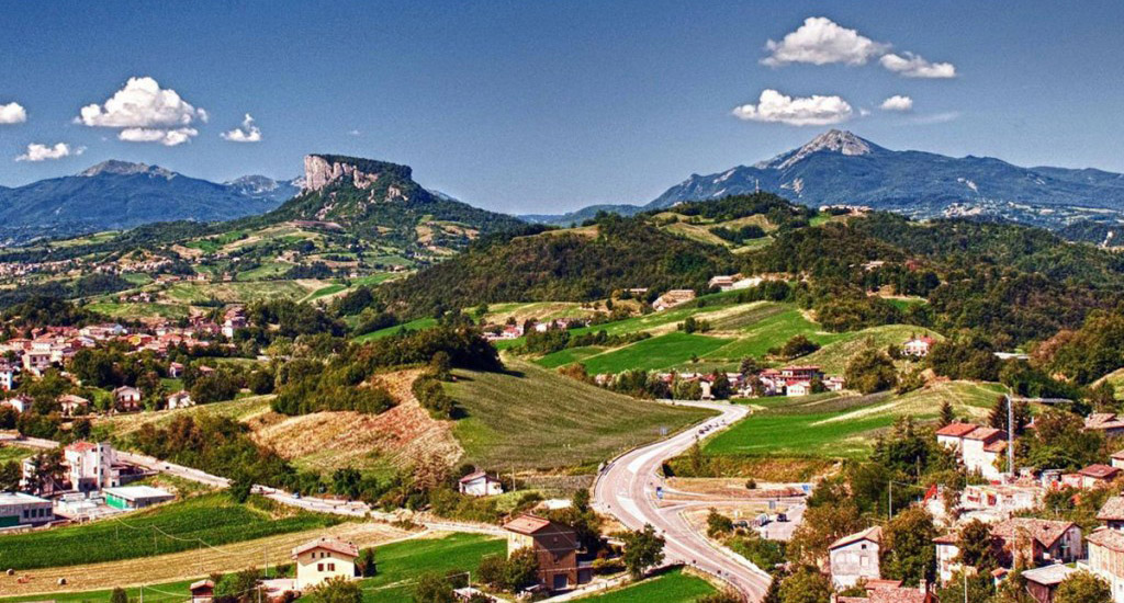 A paisagem da Emilia-Romagna é um convite ao turismo